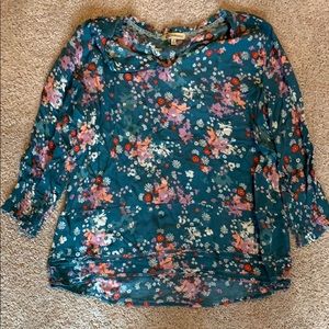 Democracy floral top